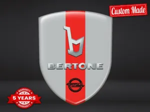 Bertone Wasserfester Aufkleber Robust Professionell Minimal